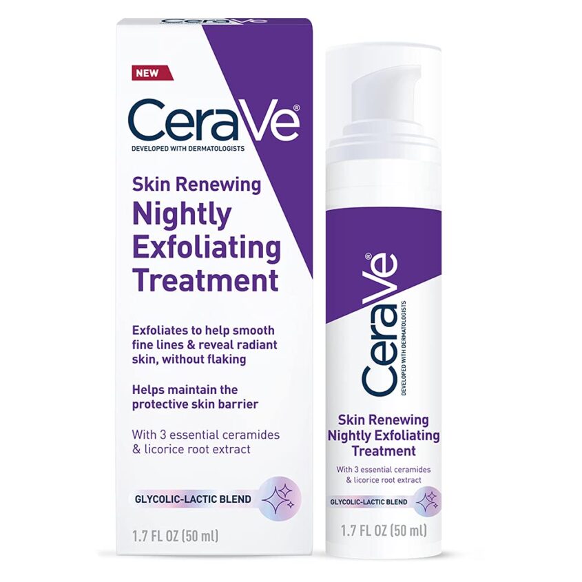 CeraVe nightly exfoliating treatment