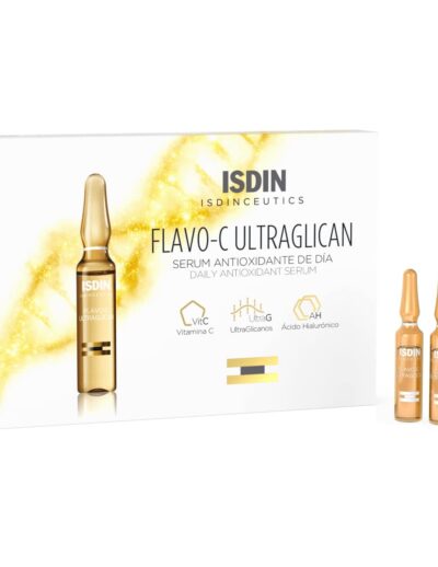 Vitamin C and Hyaluronic Acid Serum ampoule, Flavo-C Ultraglican by ISDIN
