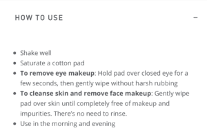 how-to-use-cera-ve-Micellar-water
